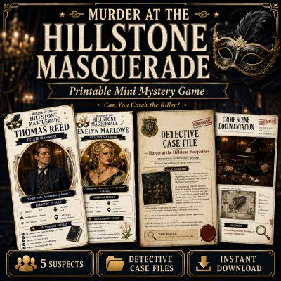 Murder at the Hillstone Masquerade cover